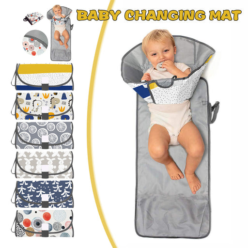 Portable Baby Waterproof Diaper Changing Pad - essentialdailypicks