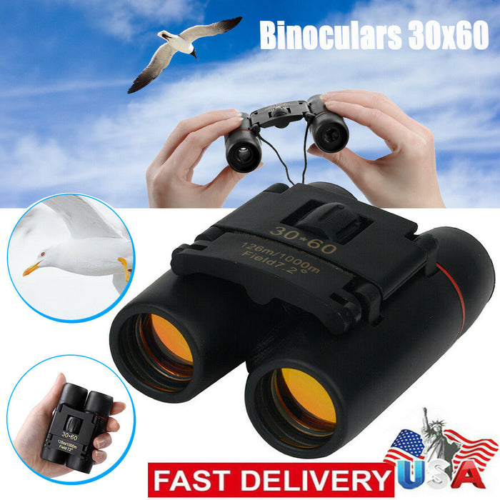 Compact 30x60 zoom binoculars for travel & outdoor use - essentialdailypicks