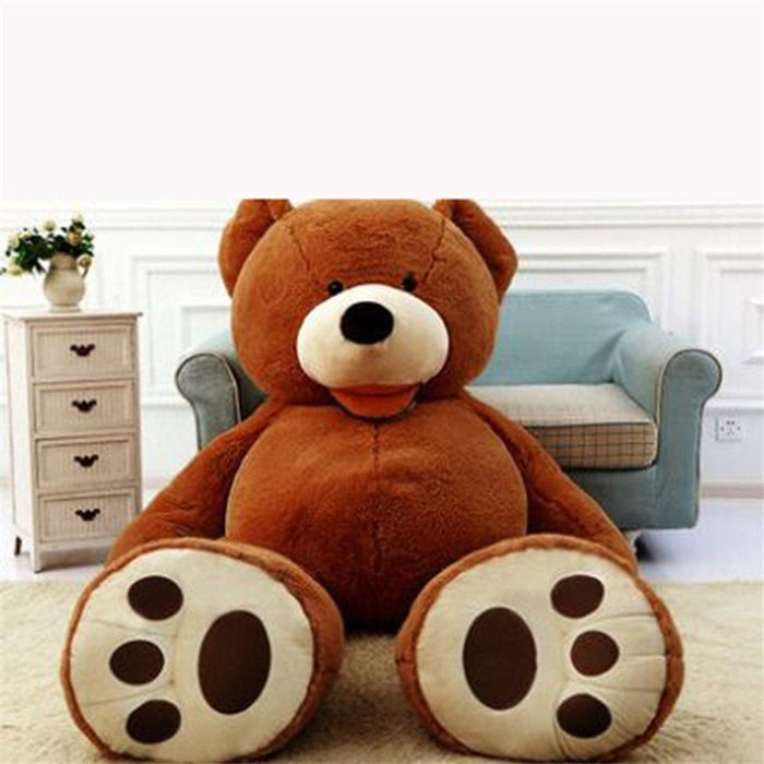 Giant Teddy Bear Plush Toy Huge  Soft Toys  Leather Shell - essentialdailypicks