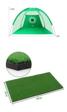 Golf practice net tent for outdoor training, hitting cage - essentialdailypicks