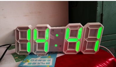 3D LED Digital Wall Clock, Simple And Versatile At Home