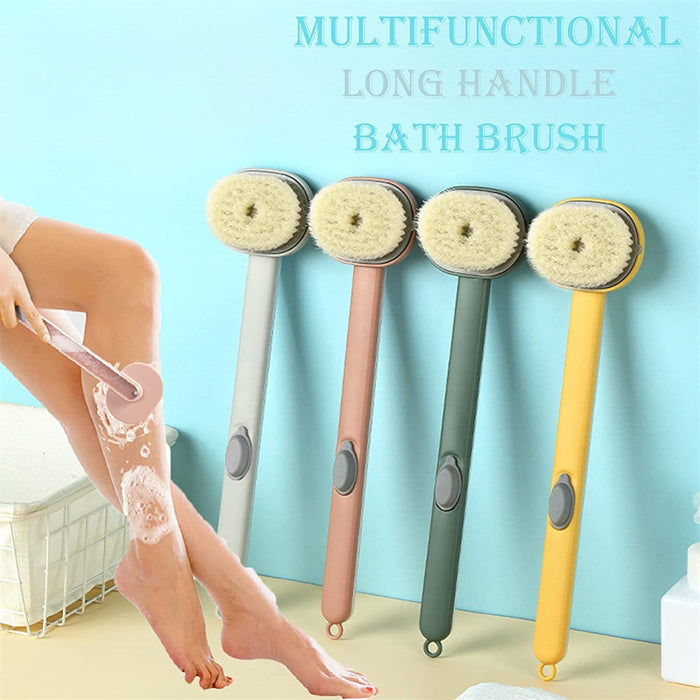 Long Handle Bath Massage Cleaning Brush - essentialdailypicks