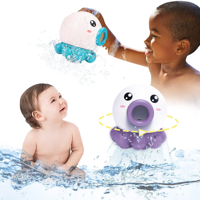 Octopus fountain bath toy for kids' summer water fun - essentialdailypicks