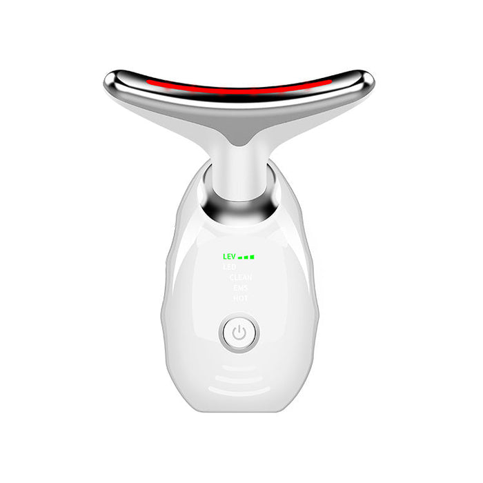 3-in-1 face massager: vibration, thermal