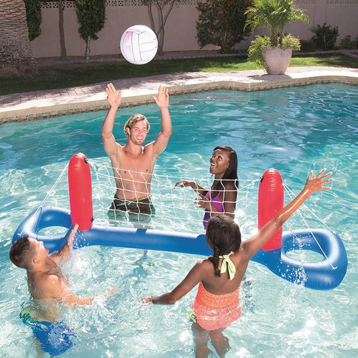 1Set Inflatable Pool Floats Toy Set Floating Basketball