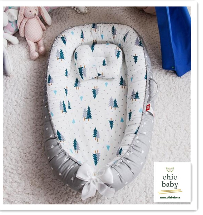 Portable crib for infants, removable, washable, travel-friendly - essentialdailypicks