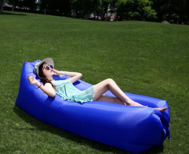 Inflatable Sofa Lazy Bag Camping Air Bed Lounger - essentialdailypicks