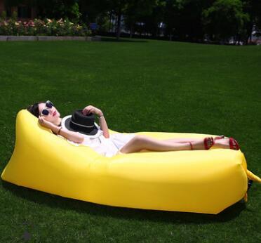 Inflatable Sofa Lazy Bag Camping Air Bed Lounger - essentialdailypicks