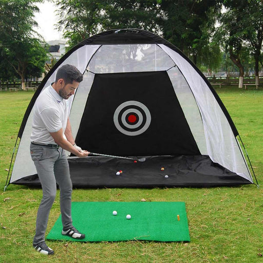 Golf practice net tent for outdoor training, hitting cage - essentialdailypicks