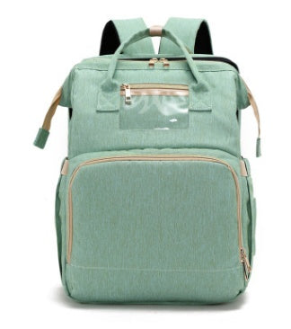 USB charging large capacity multi-functional mommy bed backpack - essentialdailypicks