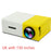 Portable YG300 Mini Projector, 3D HD LED Home Theater Cinema - essentialdailypicks