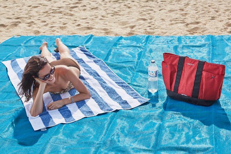 Foldable leak-proof beach mat for travel, picnics, camping - essentialdailypicks