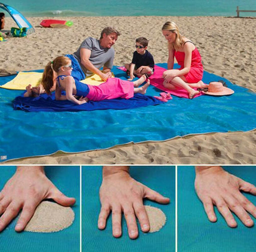 Foldable leak-proof beach mat for travel, picnics, camping - essentialdailypicks