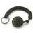 Outdoor survival keychain with steel ball & 7core rope - essentialdailypicks