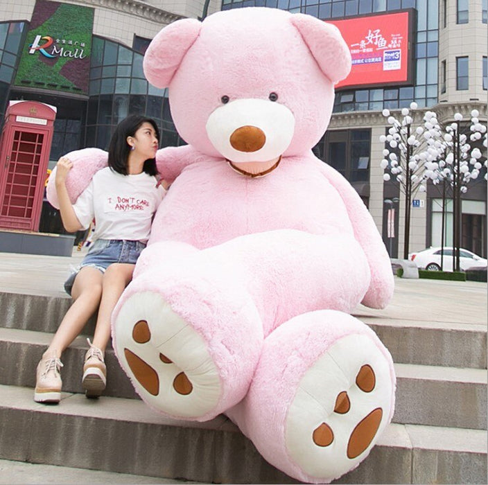 Giant Teddy Bear Plush Toy Huge  Soft Toys  Leather Shell - essentialdailypicks