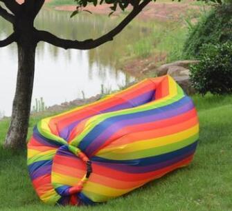 Inflatable Sofa Lazy Bag Camping Air Bed Lounger - essentialdailypicks