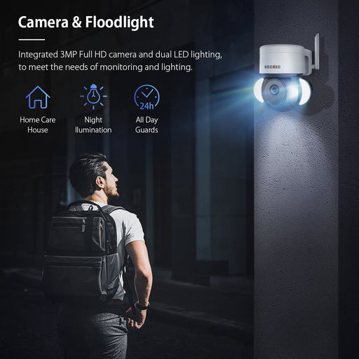 4G Outdoor Surveillance Camera Courtyard Lighting - essentialdailypicks