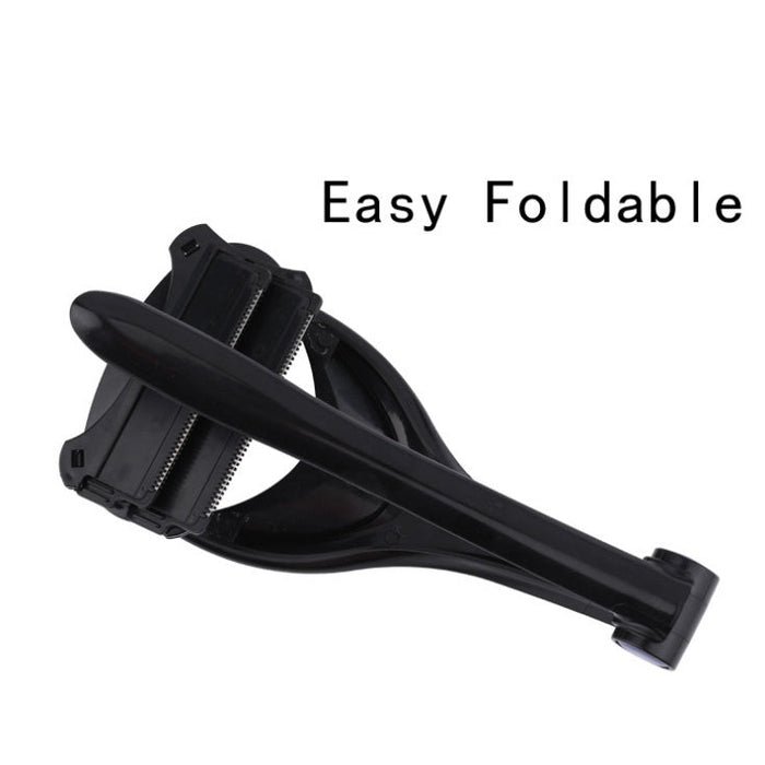 Foldable men's back shaver with two-head blade for hair removal - essentialdailypicks