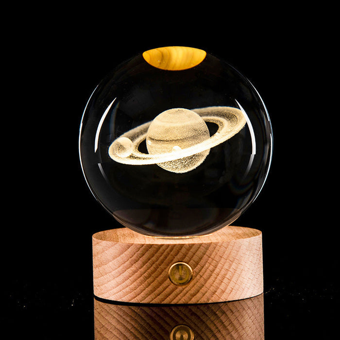 Galaxy Crystal Ball Decoration, 3D Laser Inner Carving - essentialdailypicks