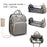 USB charging large capacity multi-functional mommy bed backpack - essentialdailypicks