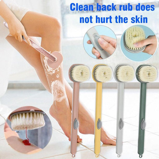 Long Handle Bath Massage Cleaning Brush - essentialdailypicks