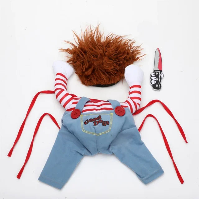 Funny Halloween Pet Dog Costume - Dog Pet Knife Costume