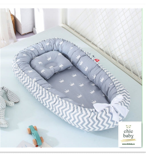 Portable crib for infants, removable, washable, travel-friendly - essentialdailypicks