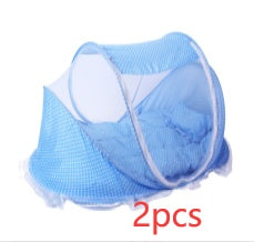 Foldable  Baby Bed Net With Pillow Net 2pieces Set - essentialdailypicks