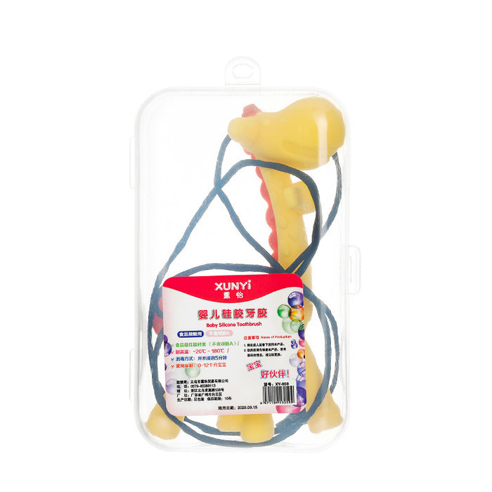 Silicon Baby Banana Teether Baby Soothing Relief Toy - essentialdailypicks