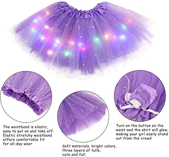 Magical & Luminous LED Tutu Skirt - essentialdailypicks