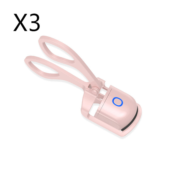 Portable Electric Ironing Heating Eyelash Curler - essentialdailypicks