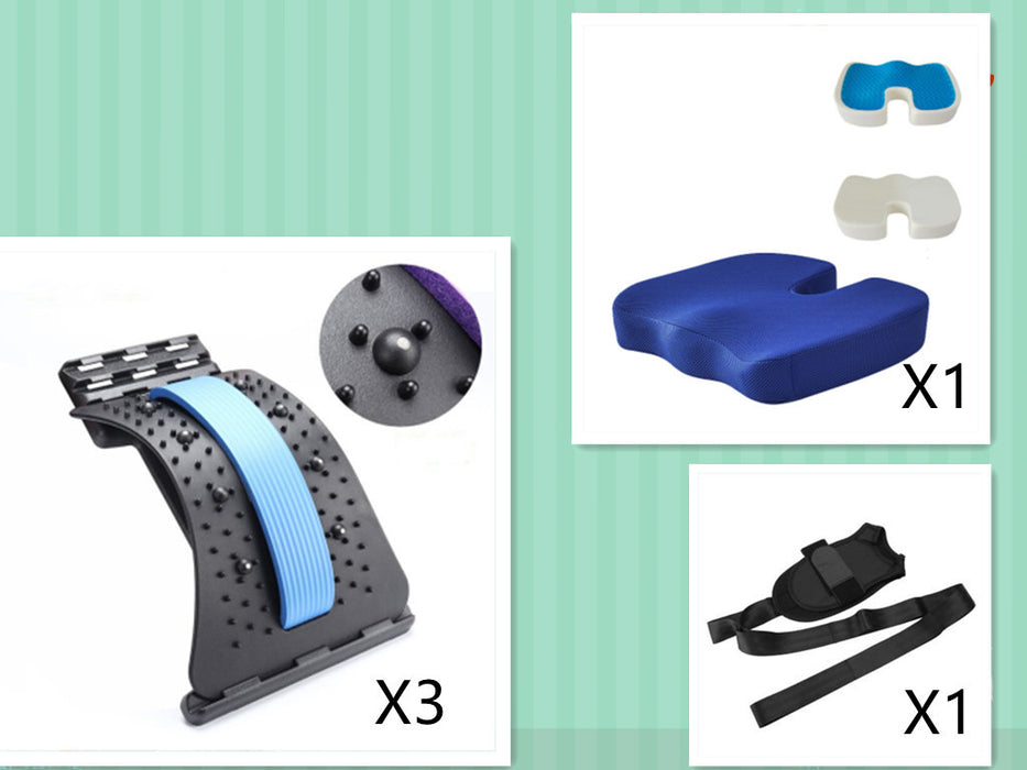 Lumbar traction therapy orthosis for back pain relief - essentialdailypicks