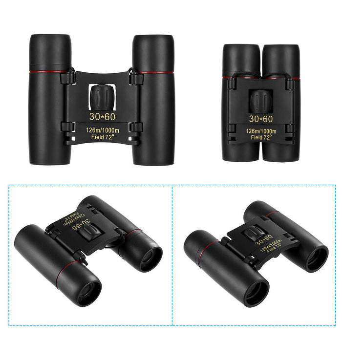 Compact 30x60 zoom binoculars for travel & outdoor use - essentialdailypicks