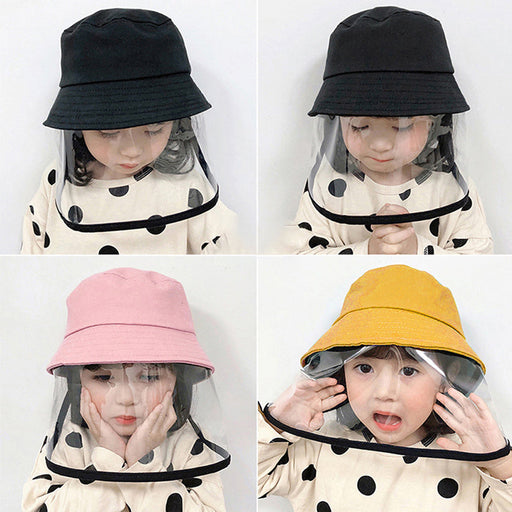 Kids' anti-spitting protective hat, dustproof fisherman style - essentialdailypicks