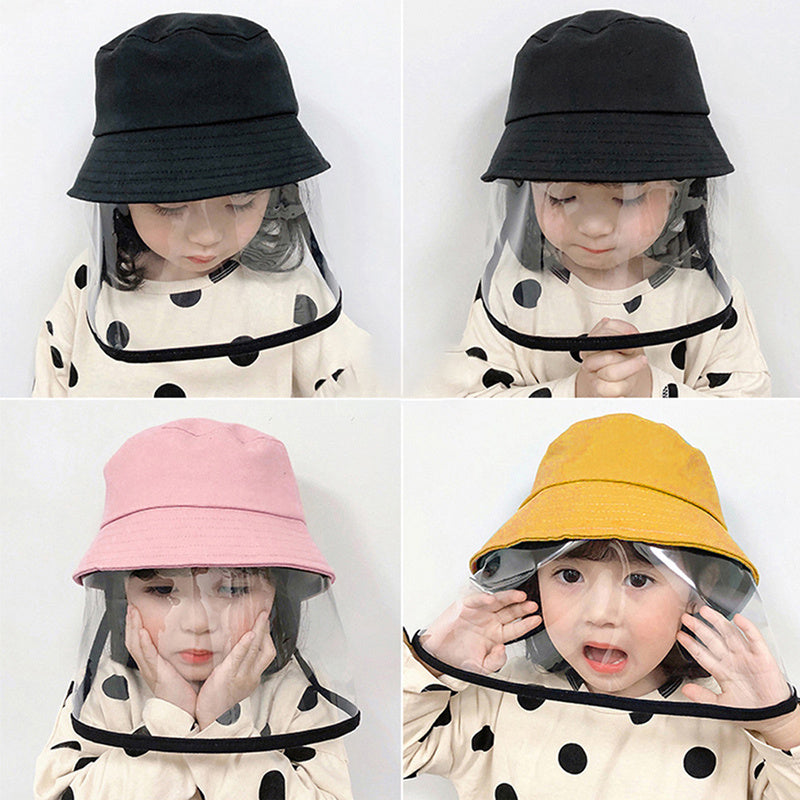 Kids' anti-spitting protective hat, dustproof fisherman style - essentialdailypicks