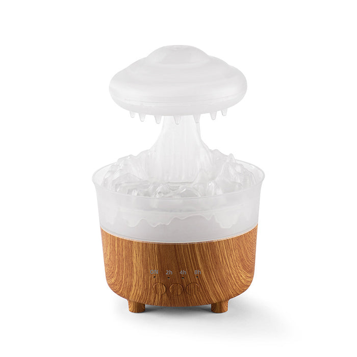 Rain cloud night light humidifier with water drop sound and LED - essentialdailypicks