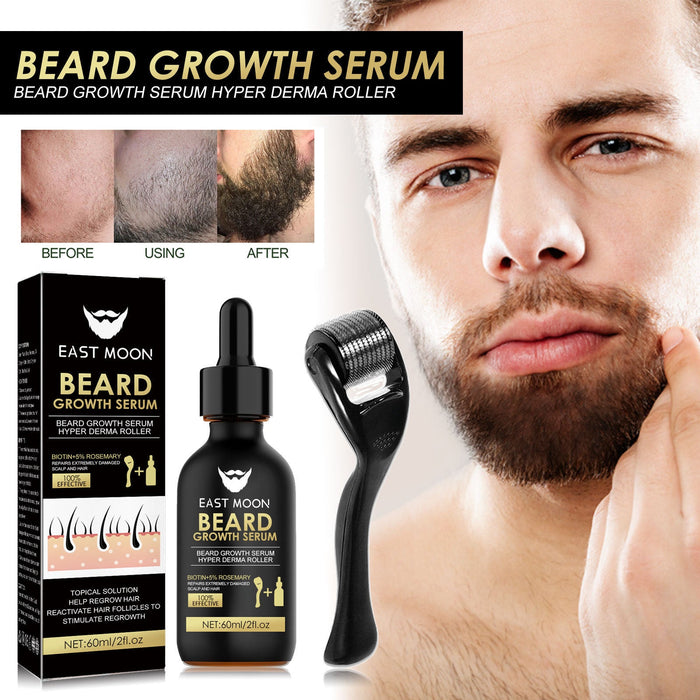 Facial Care For Men With Thick Beard Serum Set - essentialdailypicks