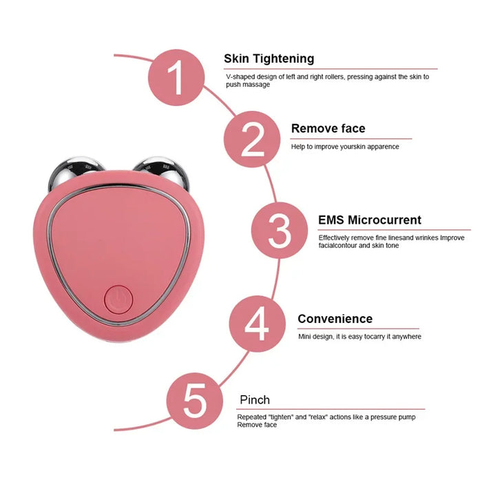 Facial Micro-current Beauty Instrument For Lifting - essentialdailypicks