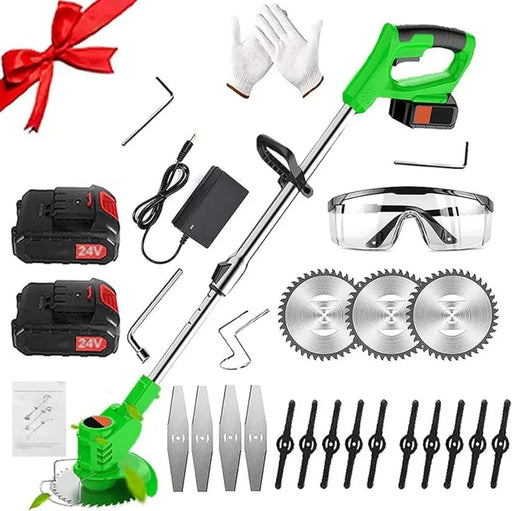 cordless 3-in-1 Garden Grass trimmer, 24V weed wacker - essentialdailypicks