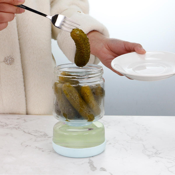 Glass Containers for Kitchen Set of 3 Food Storage  Glass - essentialdailypicks