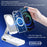 3- in -1  wireless charger, foldable stand, power bank