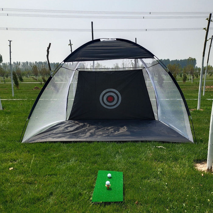 Golf practice net tent for outdoor training, hitting cage - essentialdailypicks