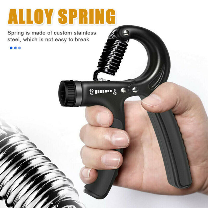 Adjustable hand grip strengthener for gym, fitness - essentialdailypicks